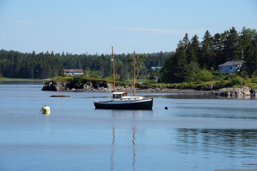 Kanada, New Brunswick Fischerboot